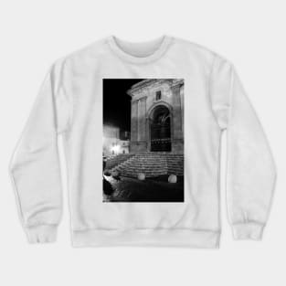 The Duomo of Enna, Sicily. 2012 Crewneck Sweatshirt